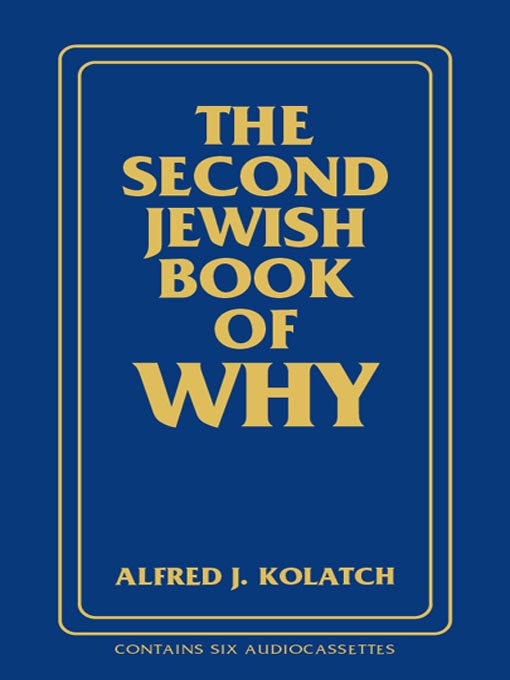 Cover image for The Second Jewish Book of Why